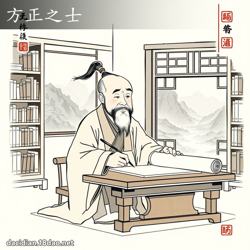 方正之士 配图