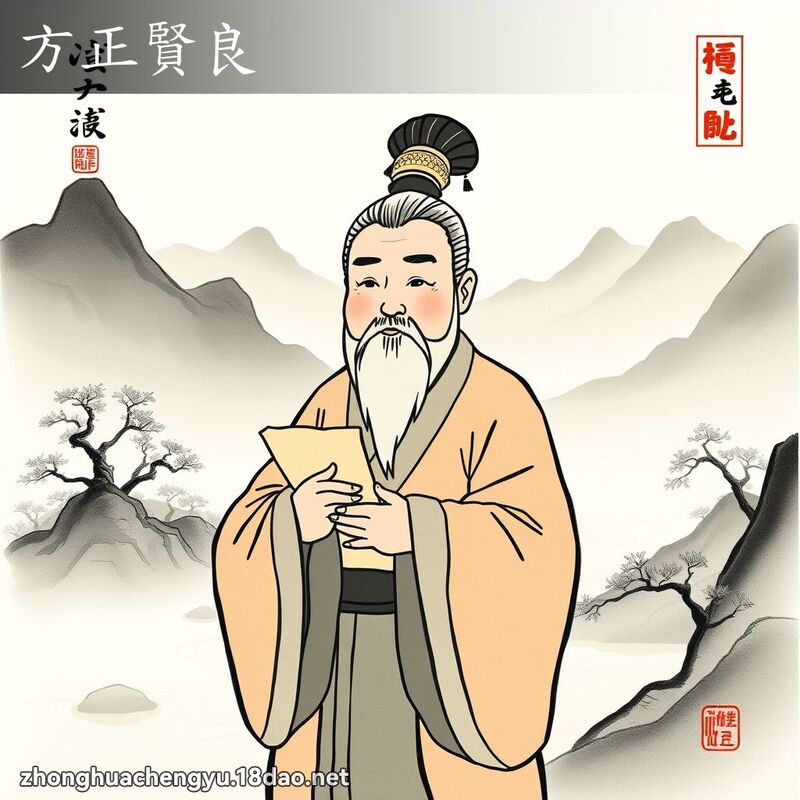 方正贤良 配图