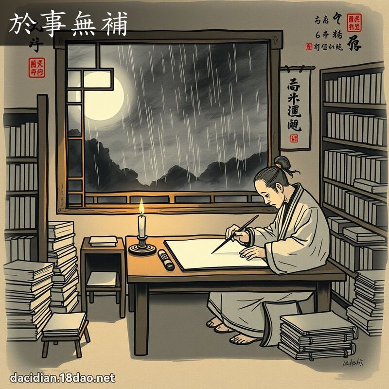 於事无补 配图