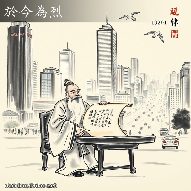 於今为烈 配图