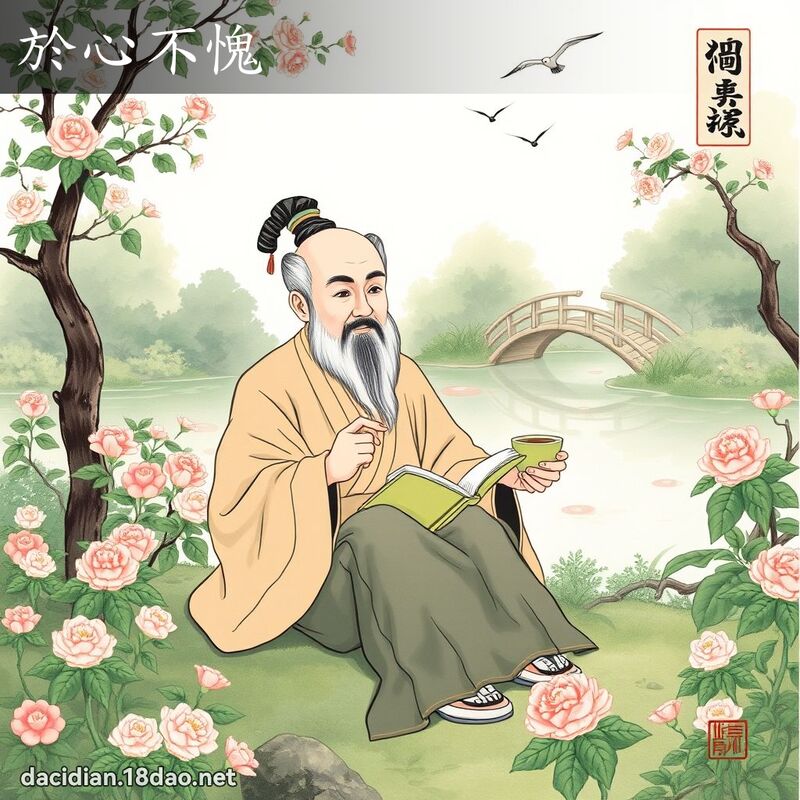 於心不愧 配图