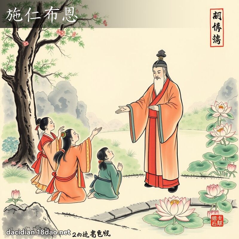 施仁布恩 配图