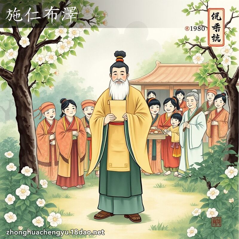 施仁布泽 配图
