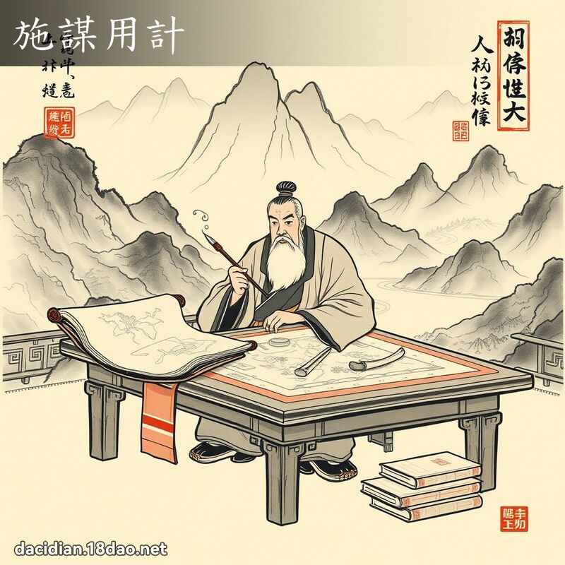 施謀用計 配图