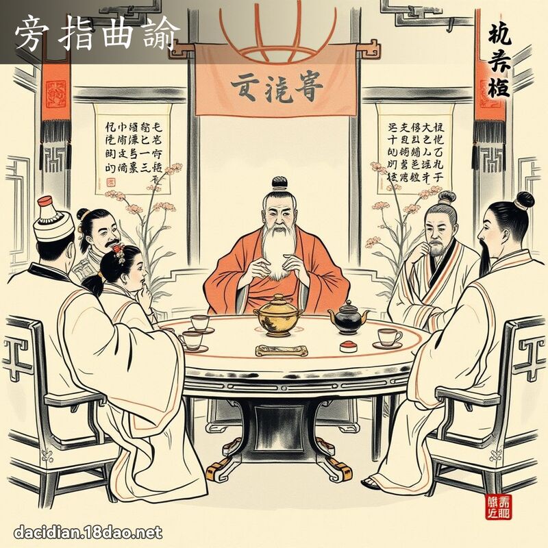 旁指曲諭 配图