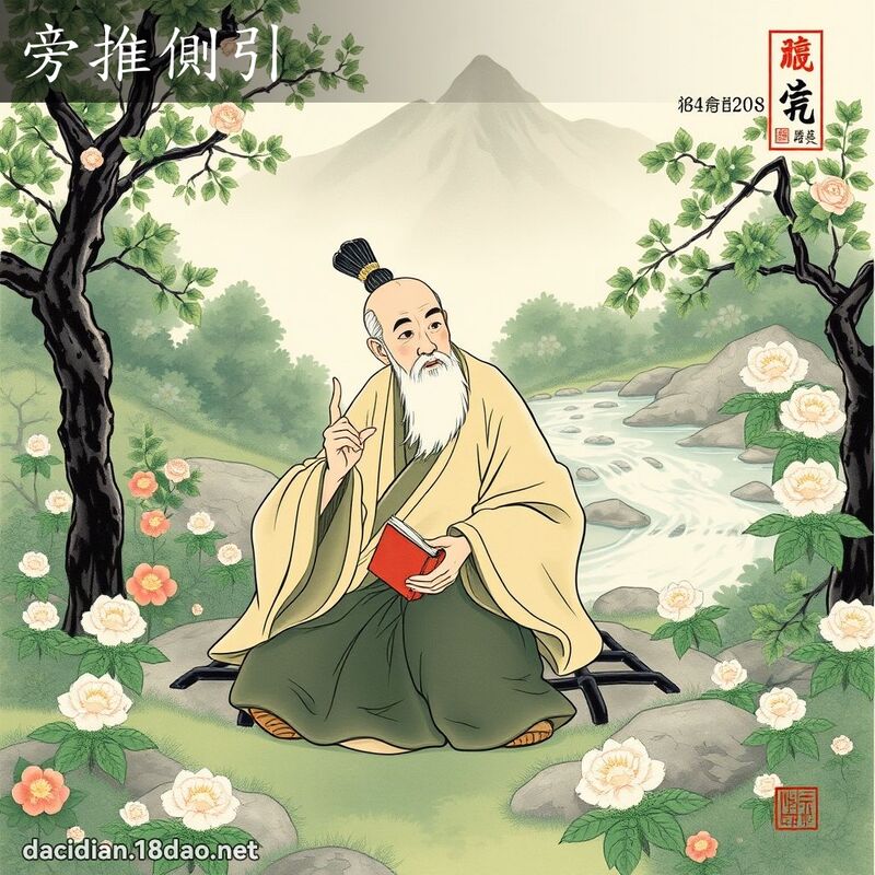 旁推側引 配图