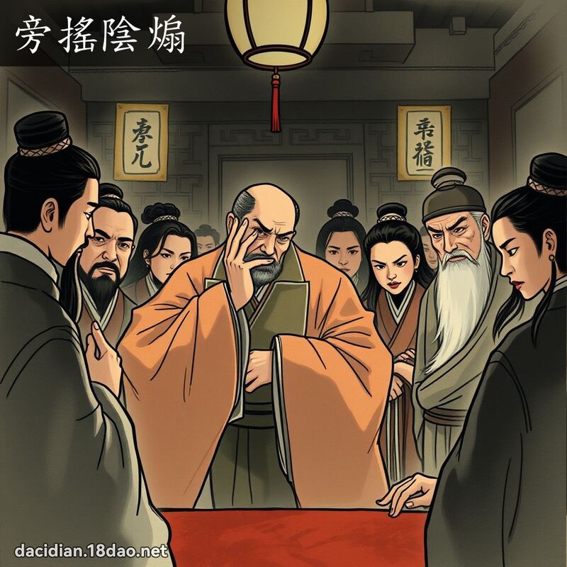 旁搖陰煽 配图