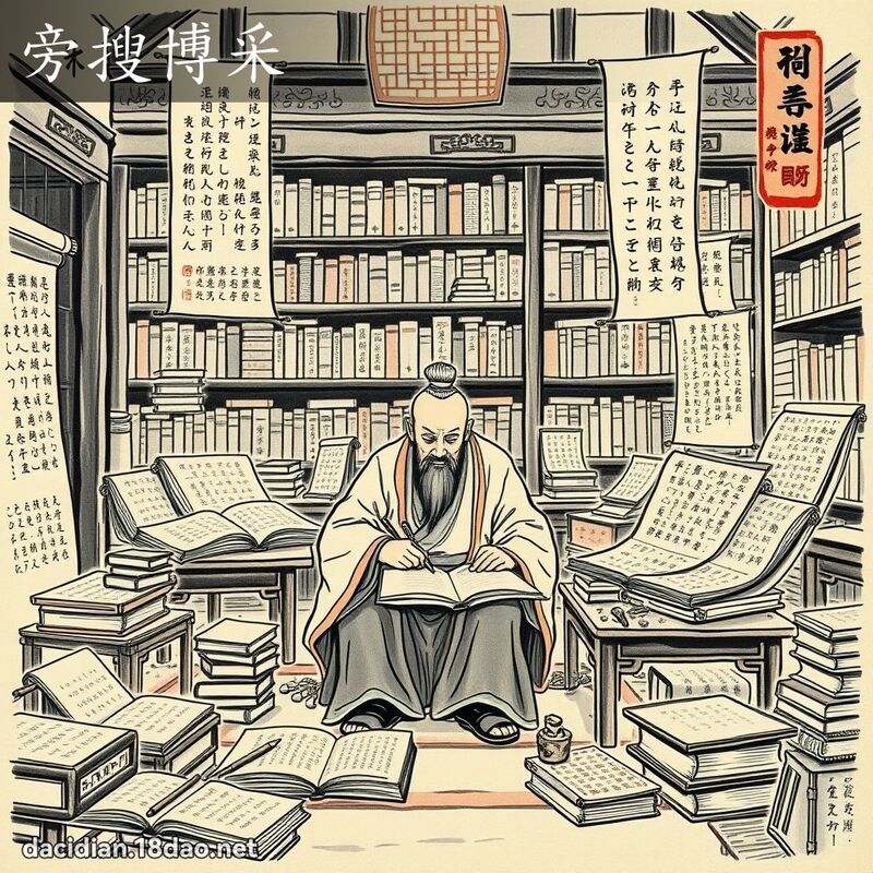 旁搜博采 配图