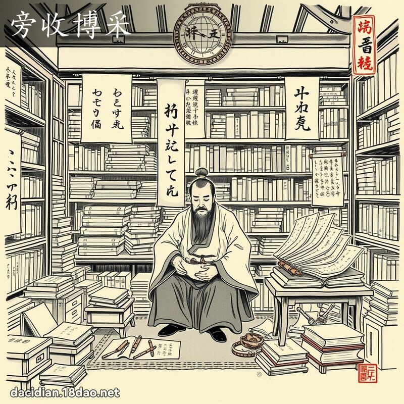 旁收博采 配图