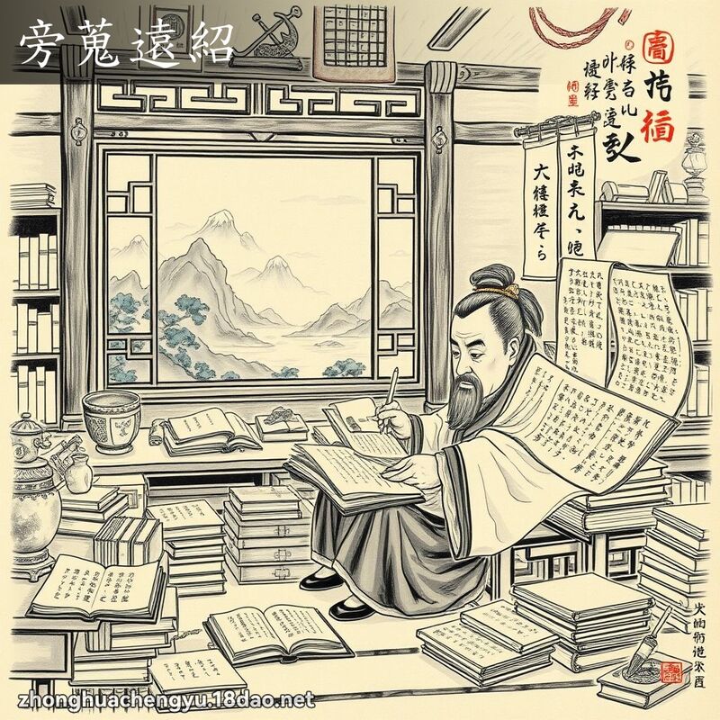 旁蒐遠紹 配图