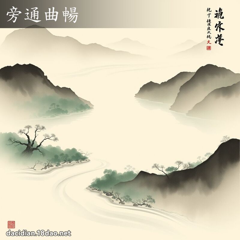 旁通曲暢 配图