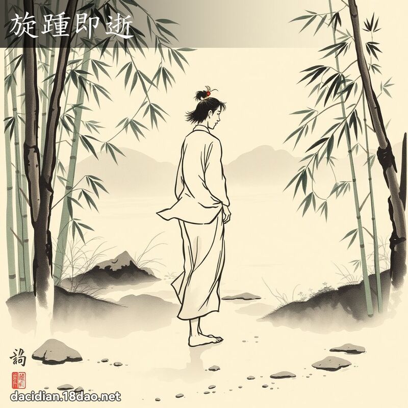 旋踵即逝 配图
