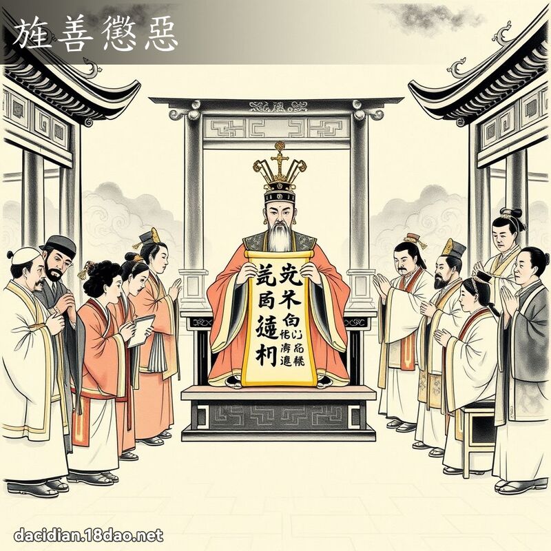 旌善懲惡 配图
