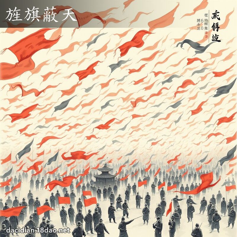 旌旗蔽天 配图