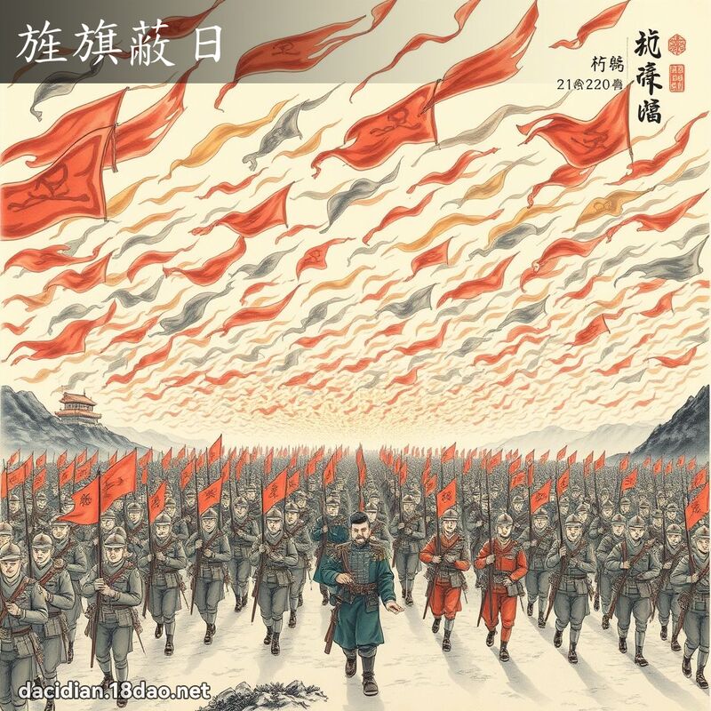 旌旗蔽日 配图