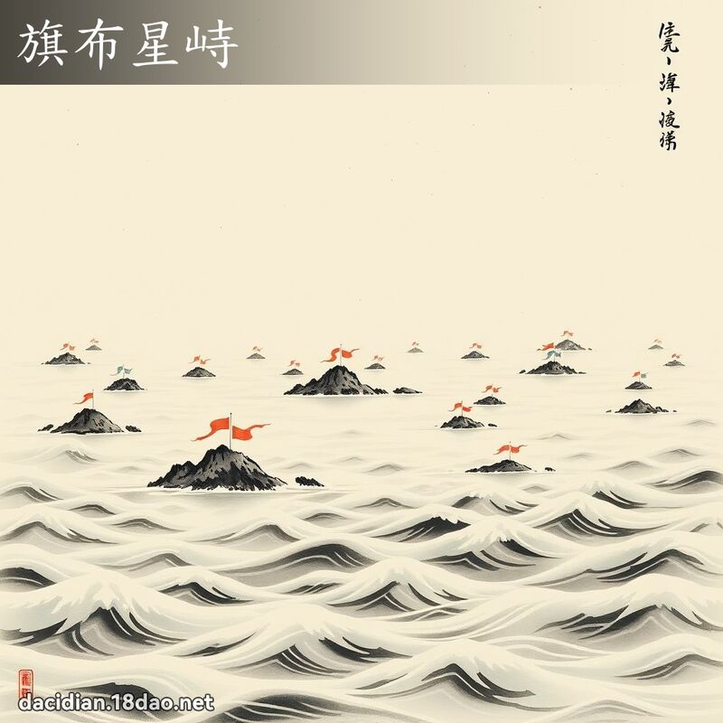旗布星峙 配图