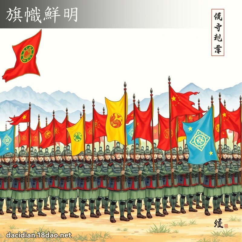 旗幟鮮明 配图