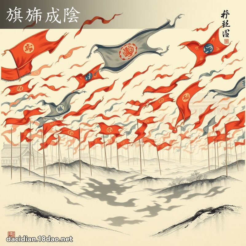 旗旆成陰 配图