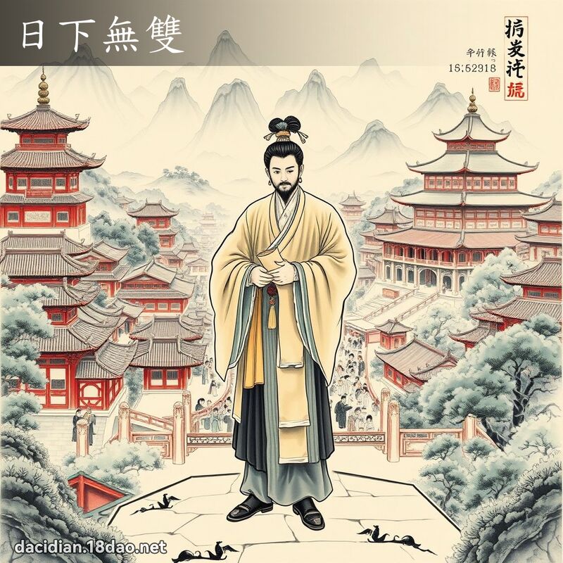 日下無雙 配图