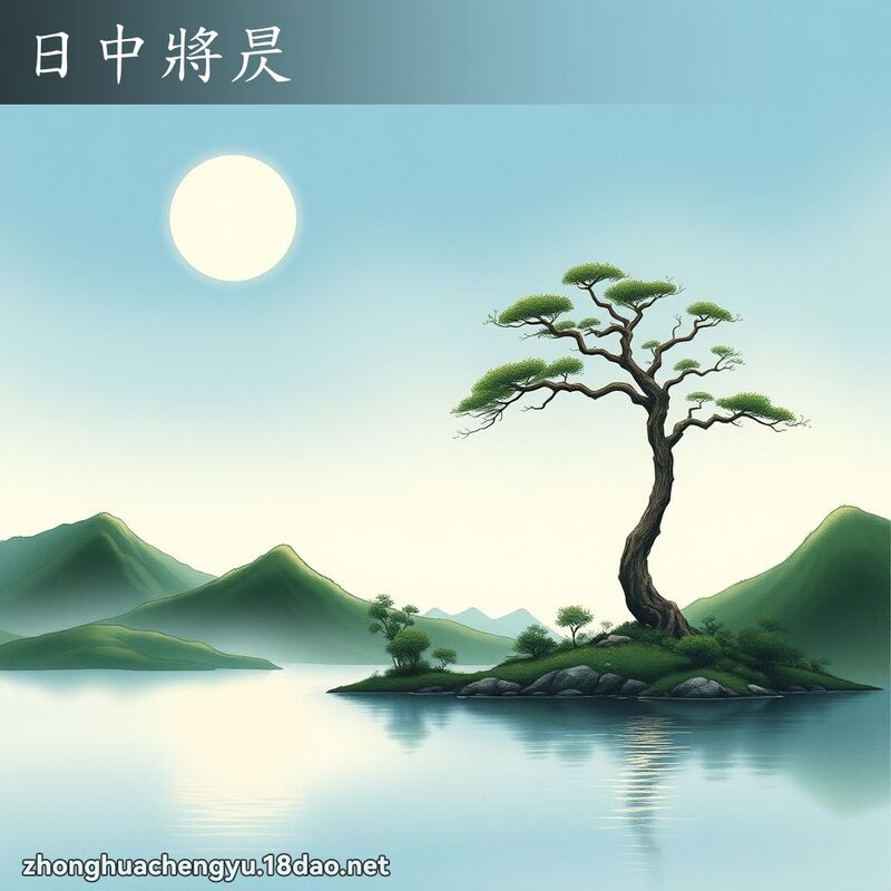 日中將昃 配图