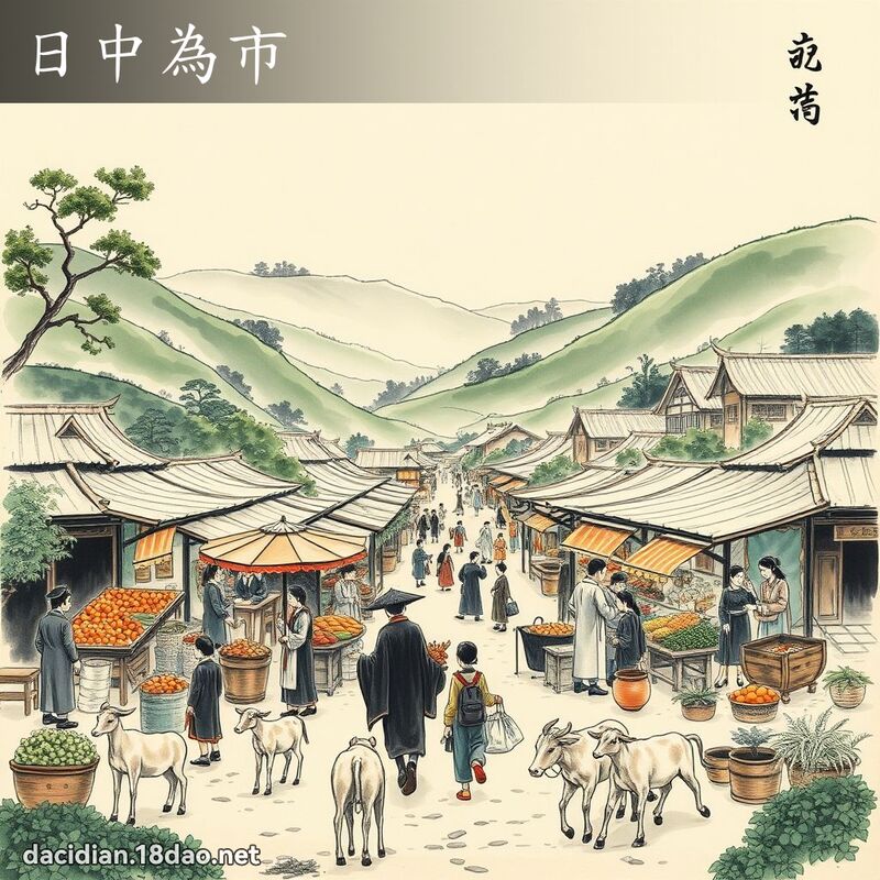 日中為市 配图