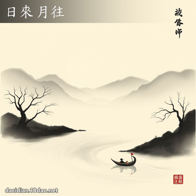 日來月往 配图