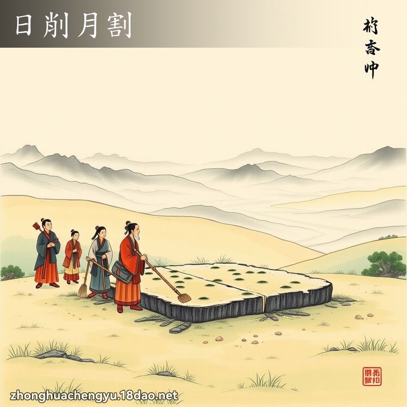 日削月割 配图