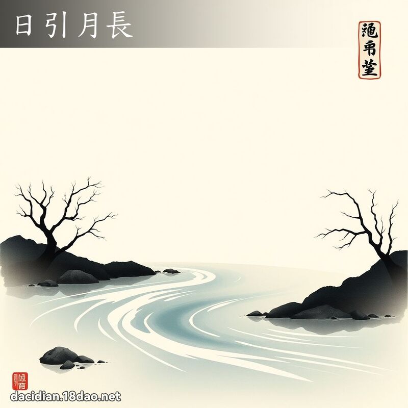 日引月長 配图