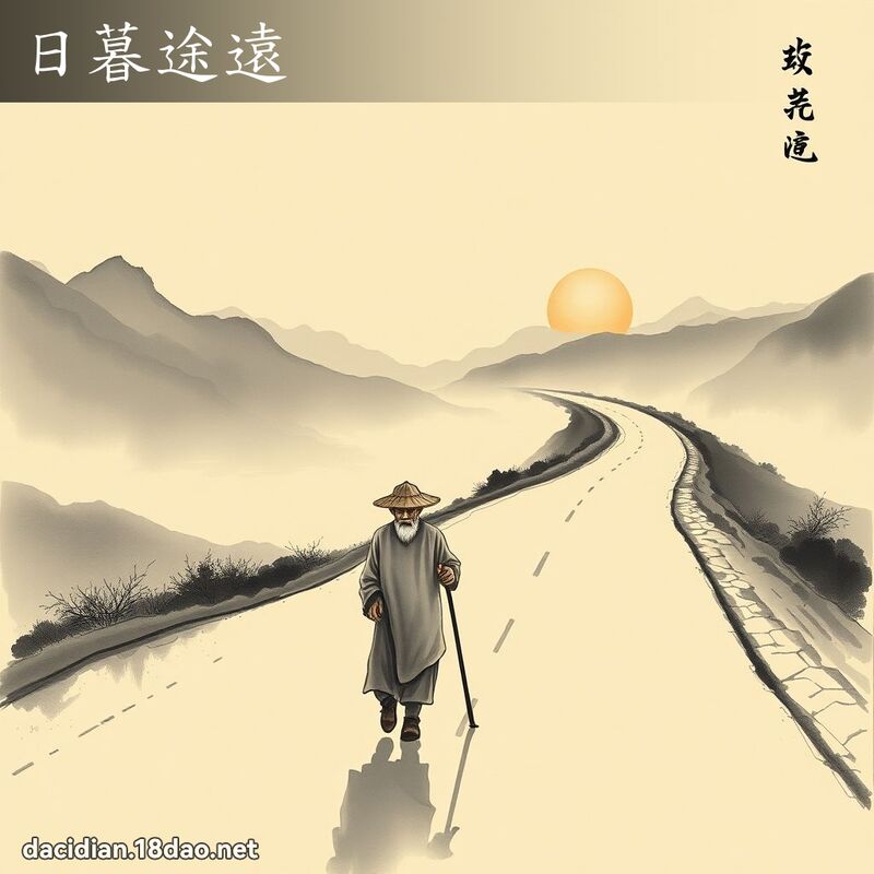 日暮途遠 配图
