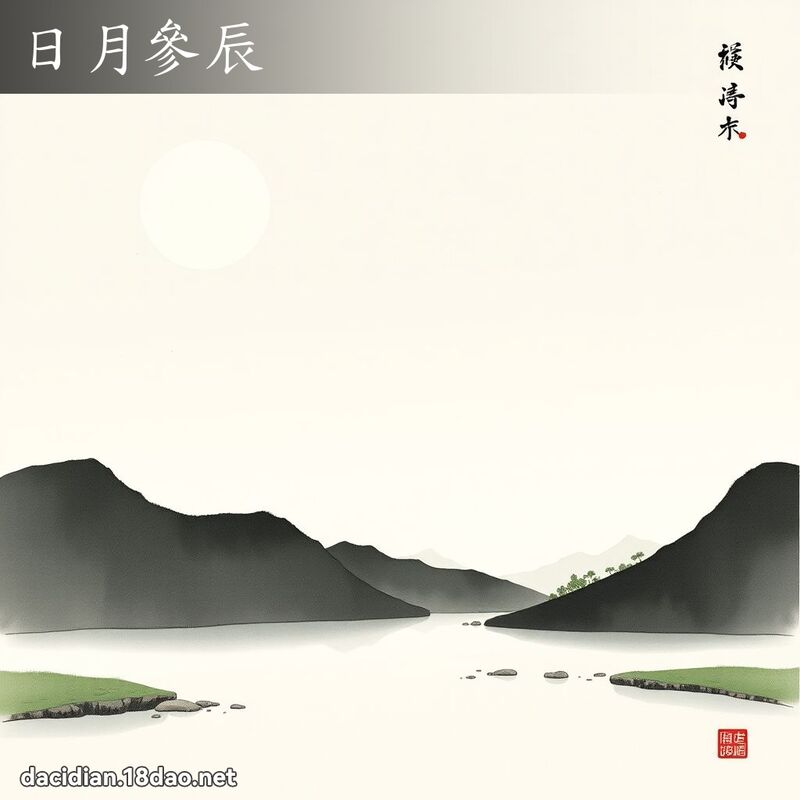 日月參辰 配图