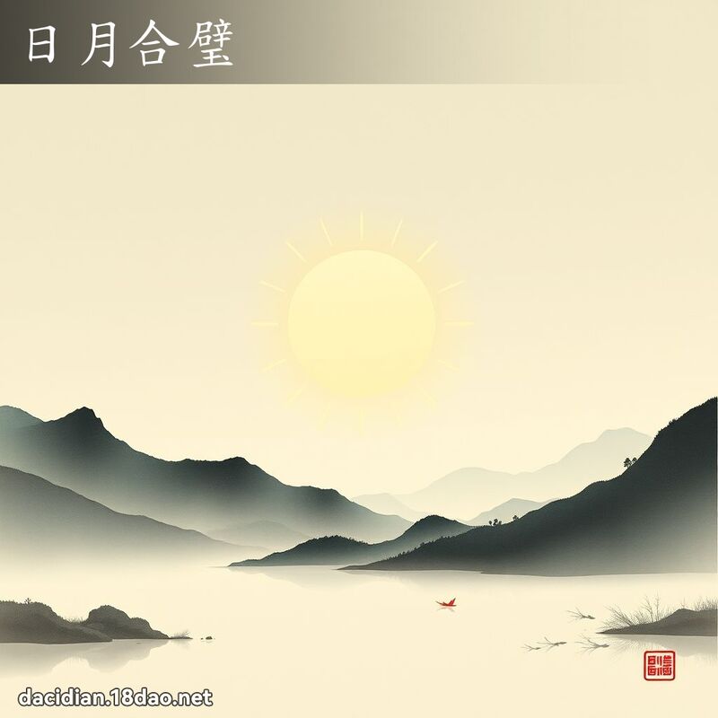 日月合璧 配图