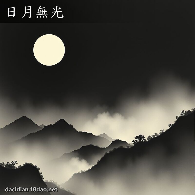 日月無光 配图