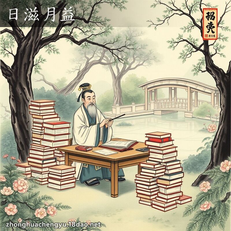 日滋月益 配图