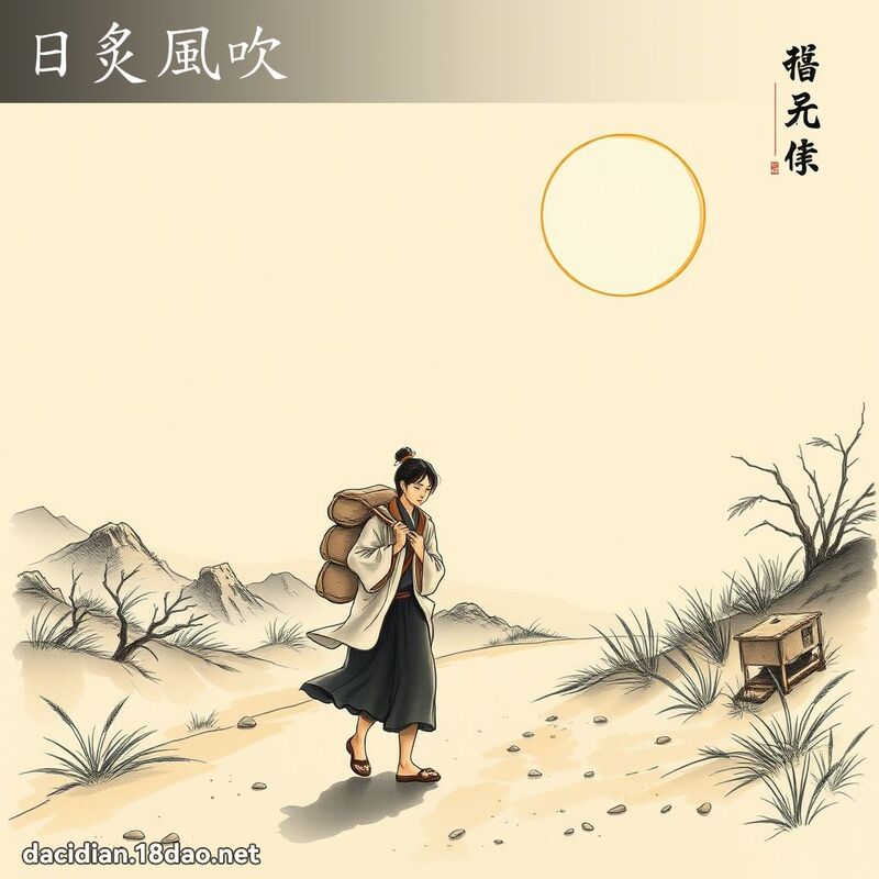 日炙風吹 配图