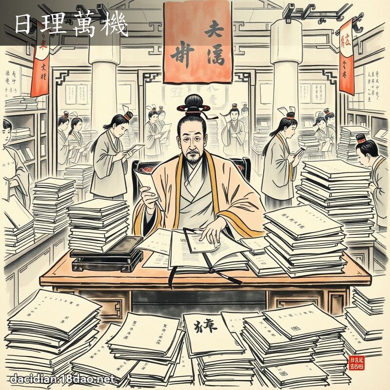 日理萬機 配图