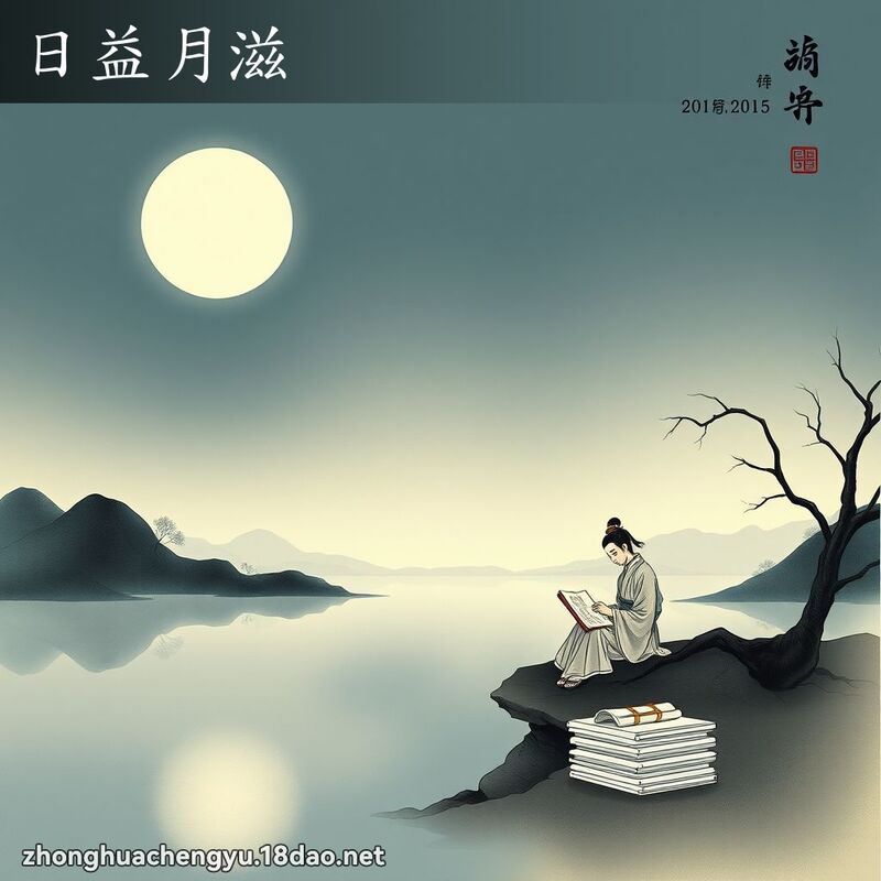 日益月滋 配图