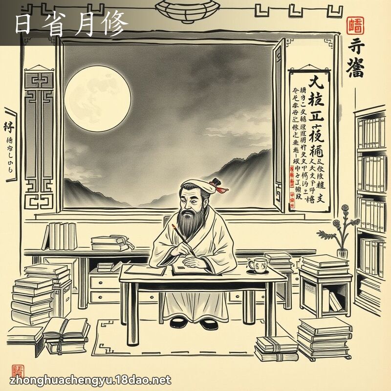 日省月修 配图