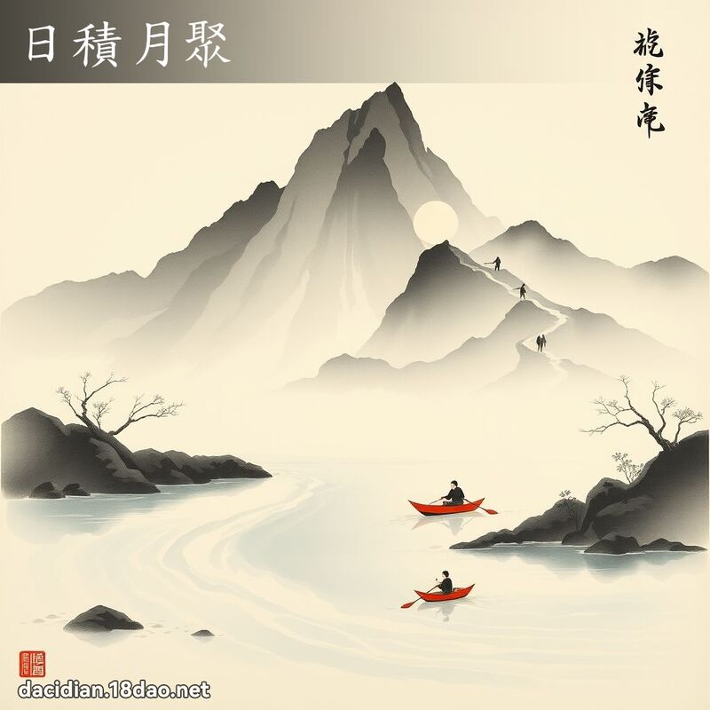 日積月聚 配图