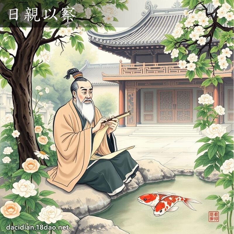 日親以察 配图