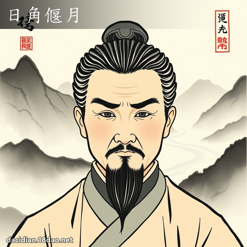 日角偃月 配图