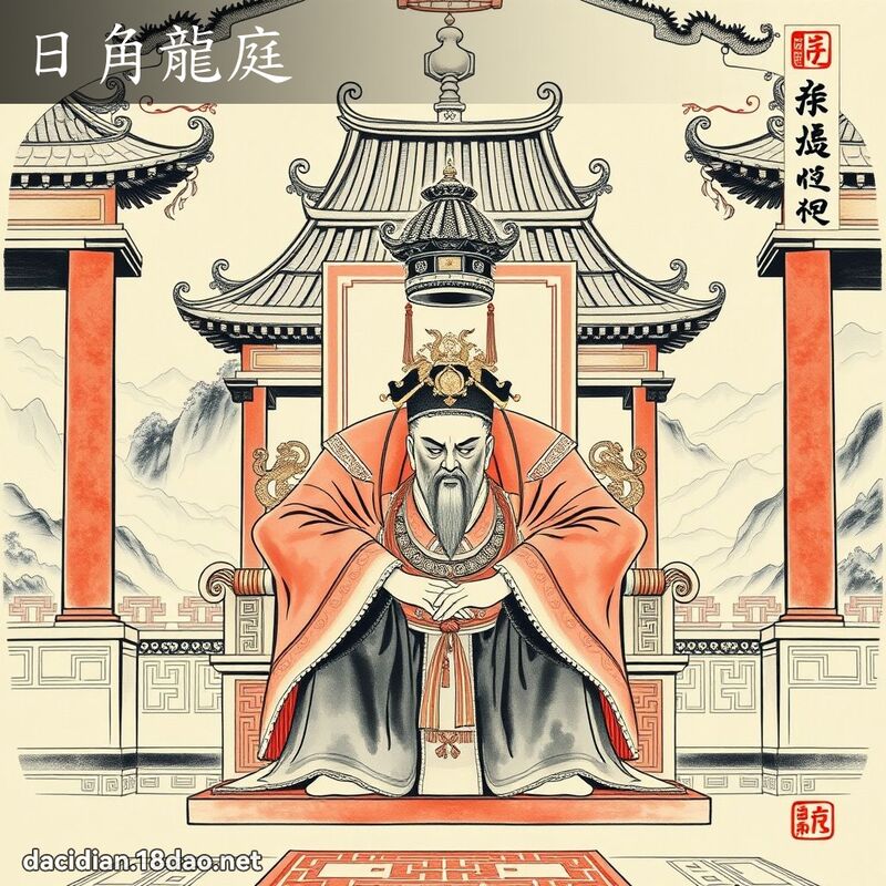 日角龍庭 配图