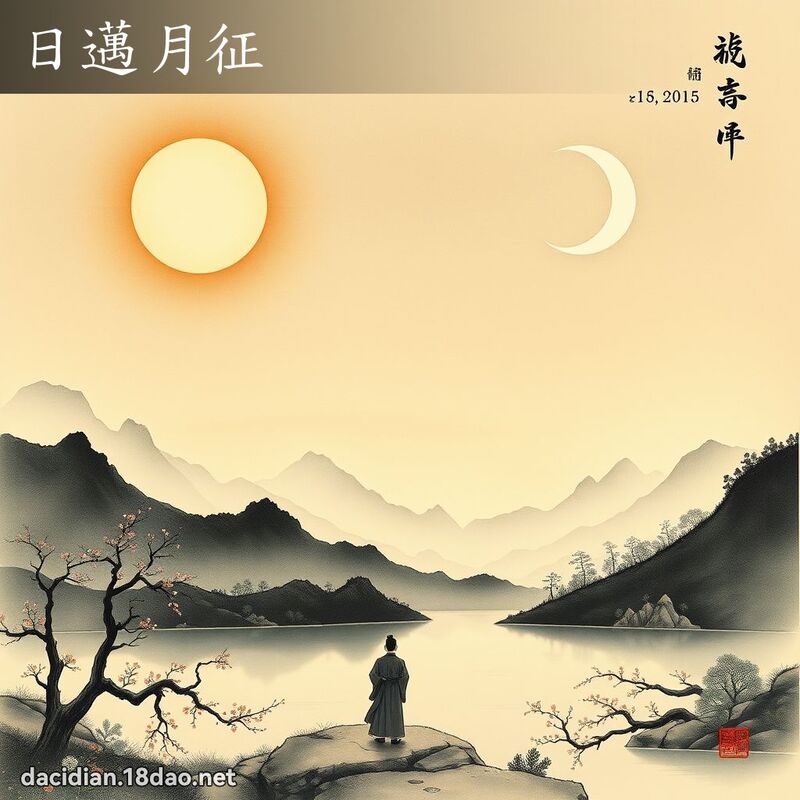 日邁月征 配图