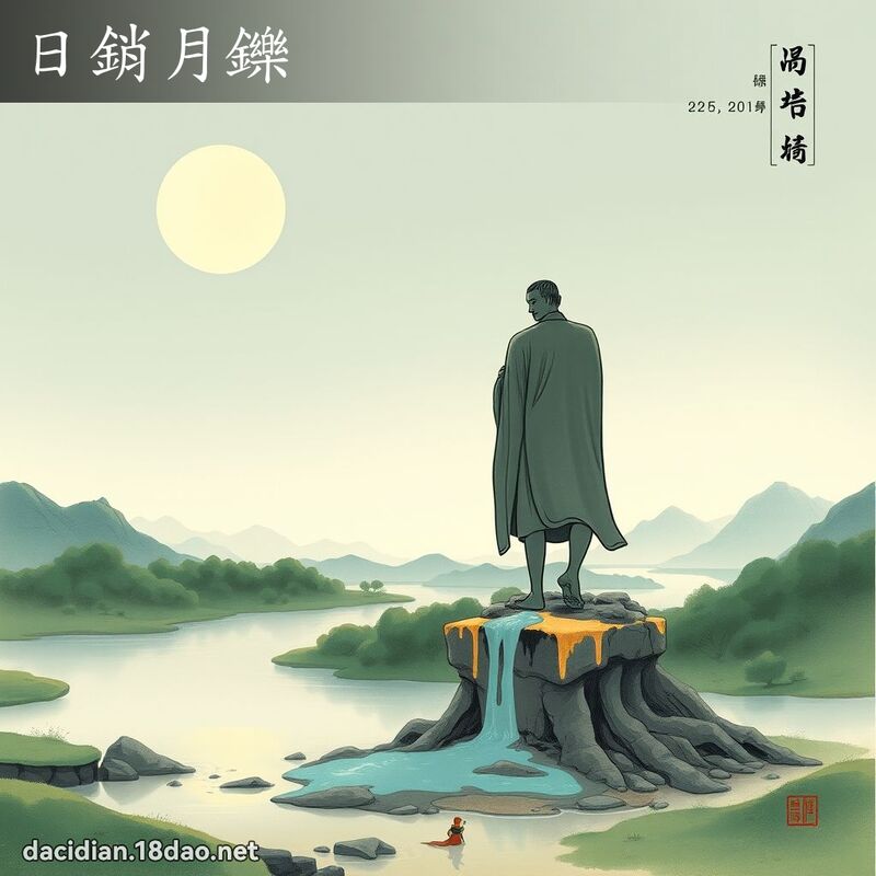 日銷月鑠 配图