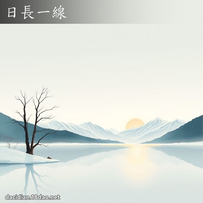 日長一線 配图