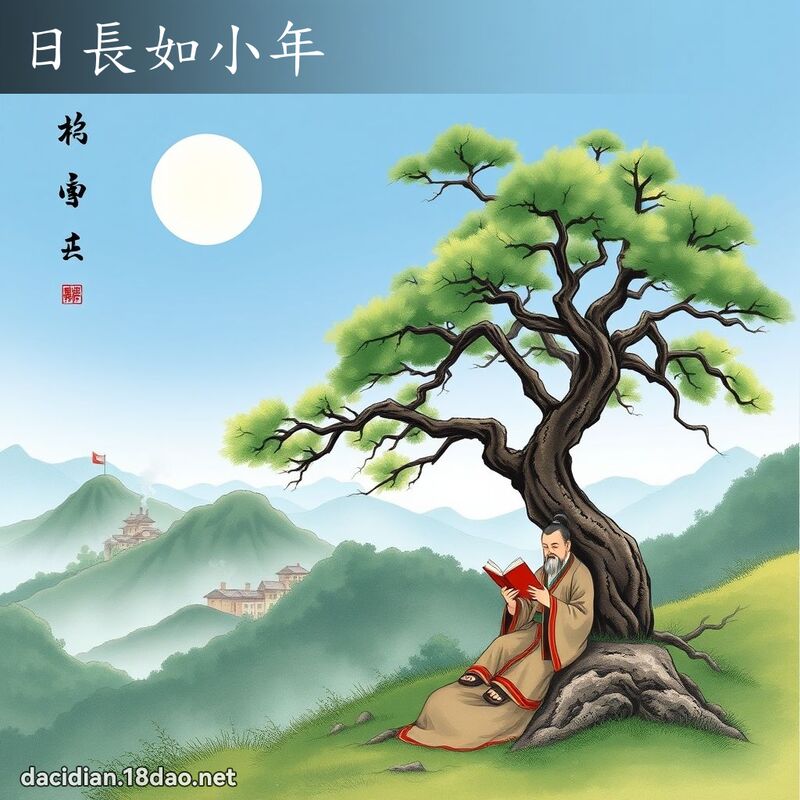 日長如小年 配图