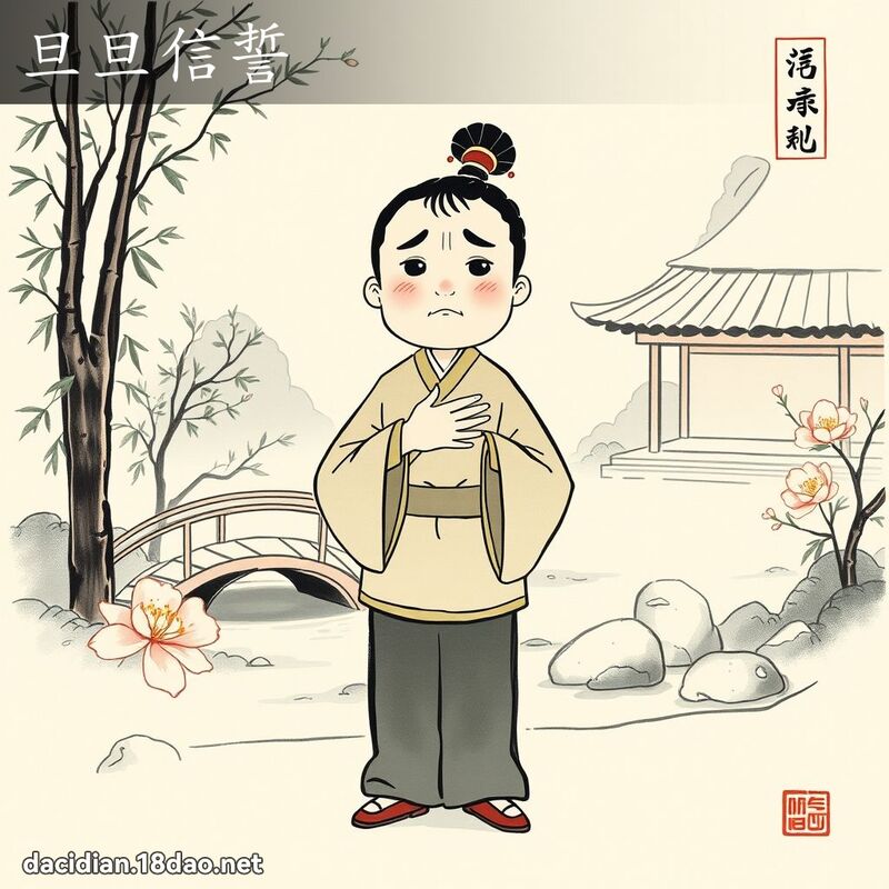 旦旦信誓 配图
