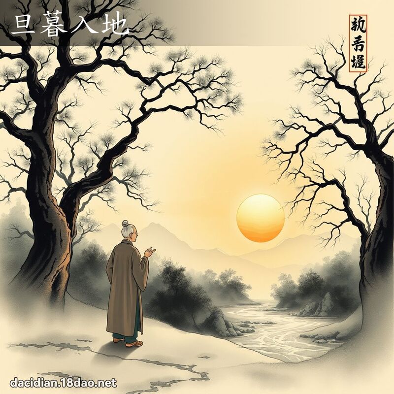 旦暮入地 配图