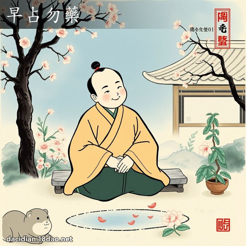早占勿藥 配图
