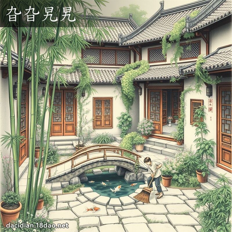 旮旮旯旯 配图