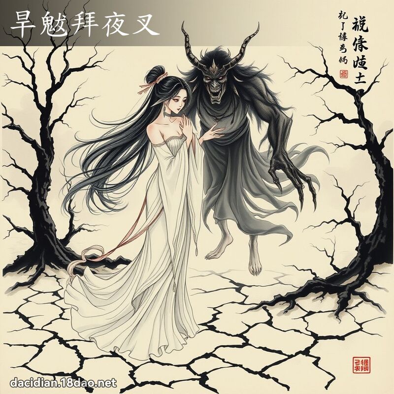 旱魃拜夜叉 配图